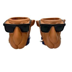 Vintage R. J. Reynolds Joe Camel Smooth Character Beverage Cozies Lot of 2